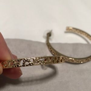 Kendra Scott Gold Hoops